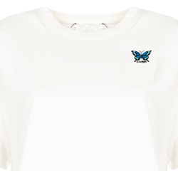 Υφασμάτινα Γυναίκα T-shirt με κοντά μανίκια Silvian Heach PGP22373TS | Kaisa Άσπρο