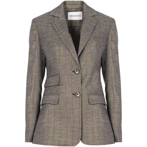 Υφασμάτινα Γυναίκα Σακάκια κοστουμιού Silvian Heach CVA22129GC | Coreg Grey