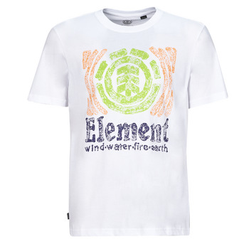 Υφασμάτινα Άνδρας T-shirt με κοντά μανίκια Element VOLLEY SS Άσπρο