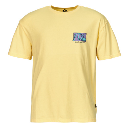 Υφασμάτινα Άνδρας T-shirt με κοντά μανίκια Quiksilver TAKE US BACK BUBBLE SS Yellow