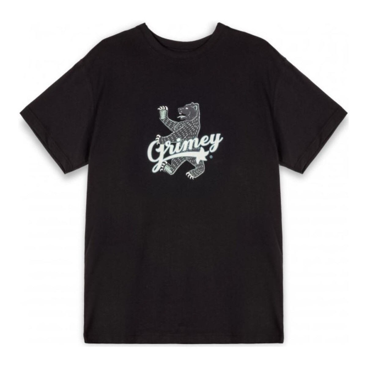 Υφασμάτινα Άνδρας T-shirt με κοντά μανίκια Grimey  Black