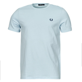 Υφασμάτινα Άνδρας T-shirt με κοντά μανίκια Fred Perry RINGER T-SHIRT Μπλέ /  clair