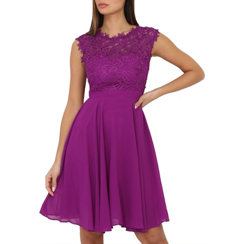 Υφασμάτινα Γυναίκα Φορέματα La Modeuse 32648_P74131 Violet