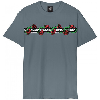 Υφασμάτινα Άνδρας T-shirts & Μπλούζες Santa Cruz Dressen roses ever-slick Grey