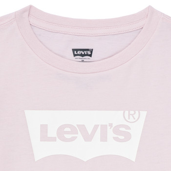 Levi's BATWING TEE Ροζ / Άσπρο