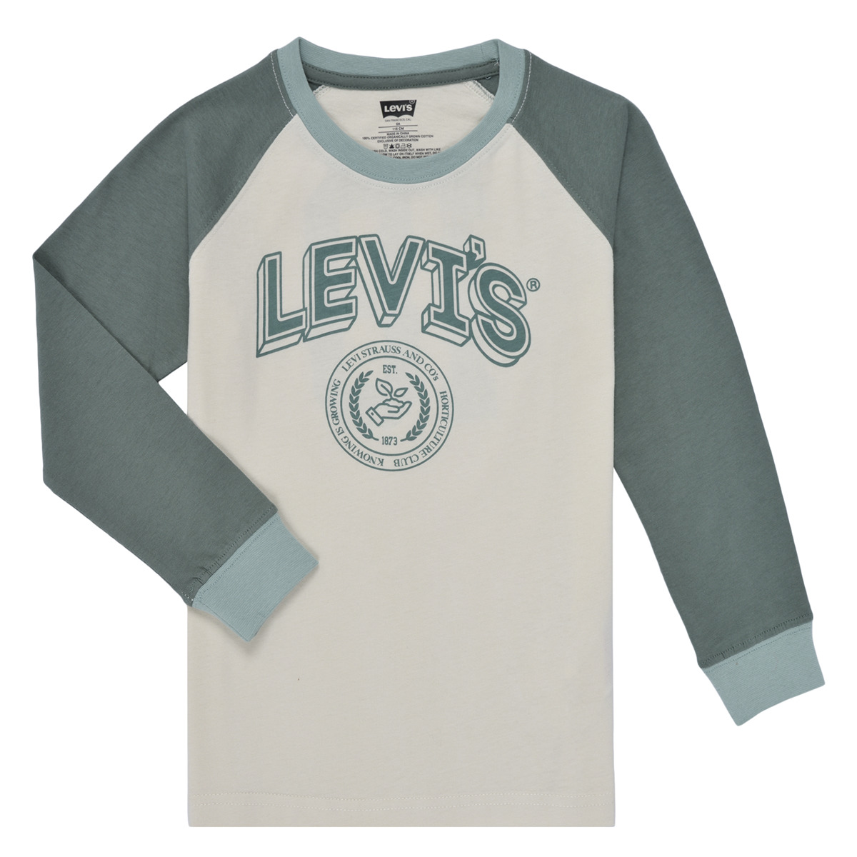 Μπλουζάκια με μακριά μανίκια Levis PREP COLORBLOCK LONGSLEEVE