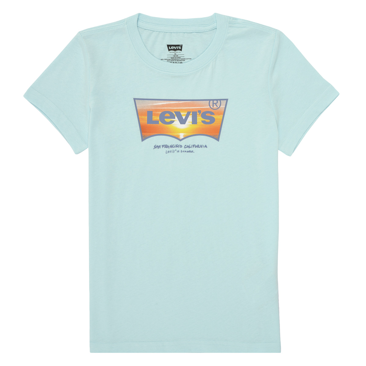 Levis  T-shirt με κοντά μανίκια Levis SUNSET BATWING TEE