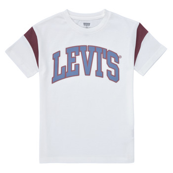 Levi's LEVI'S PREP SPORT TEE Άσπρο / Μπλέ / Red