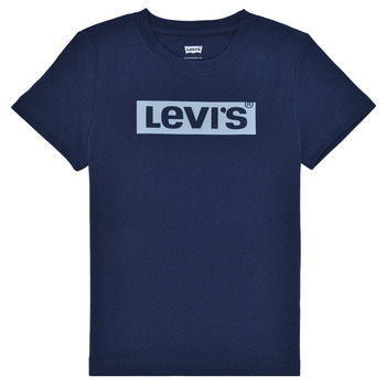 Υφασμάτινα Αγόρι T-shirt με κοντά μανίκια Levi's SHORT SLEEVE GRAPHIC TEE SHIRT Μπλέ