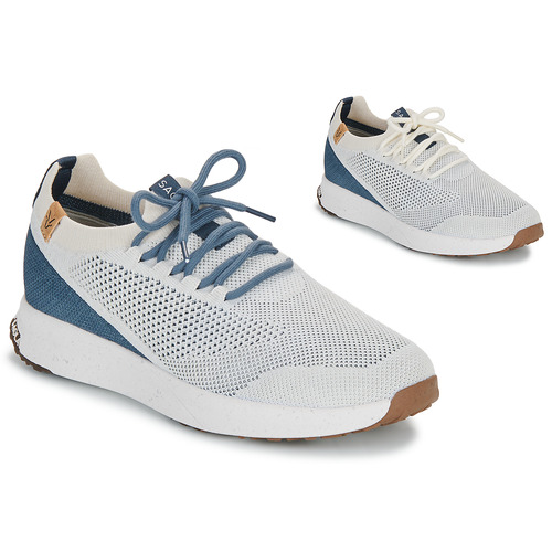 Παπούτσια Άνδρας Χαμηλά Sneakers Saola TSAVO 2.0 Άσπρο / Μπλέ