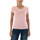 Υφασμάτινα Γυναίκα T-shirt με κοντά μανίκια Ea7 Emporio Armani T-SHIRT WOMEN ΡΟΖ