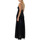 Υφασμάτινα Γυναίκα Φορέματα Access GLITTER MAXI DRESS WOMEN ΜΑΥΡΟ