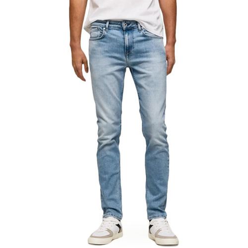 Υφασμάτινα Άνδρας Jeans Pepe jeans HATCH 5 POCKET SLIM FIT L.32 JEANS MEN ΜΠΛΕ