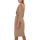 Υφασμάτινα Γυναίκα Φορέματα Access WRAP MIDI DRESS WOMEN CAMEL
