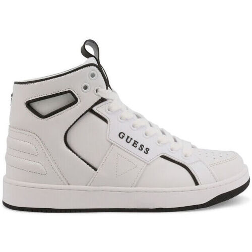 Παπούτσια Γυναίκα Sneakers Guess - basqet-fl7bsq-lea12 Άσπρο