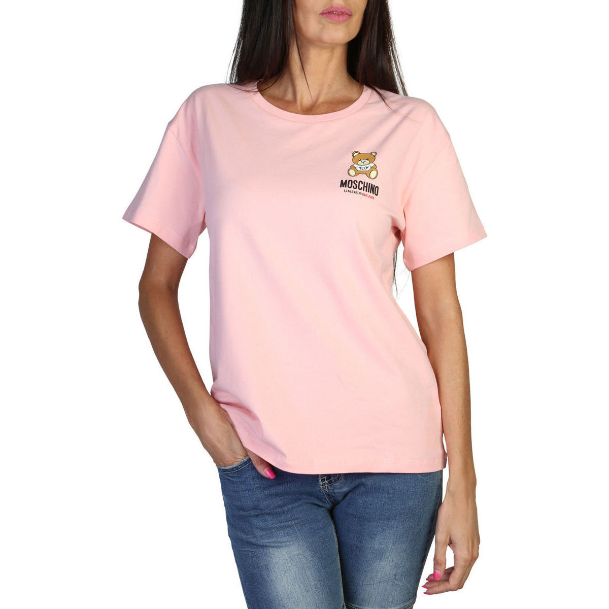 Moschino  T-shirt με κοντά μανίκια Moschino A0784 4410 A0227 Pink
