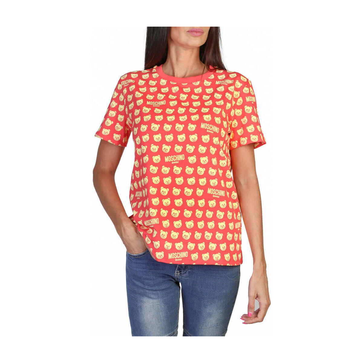Moschino  T-shirt με κοντά μανίκια Moschino - A0707-9420