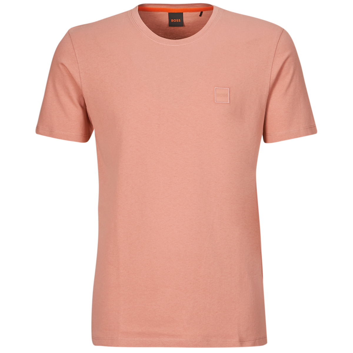 Υφασμάτινα Άνδρας T-shirt με κοντά μανίκια BOSS Tales Ροζ