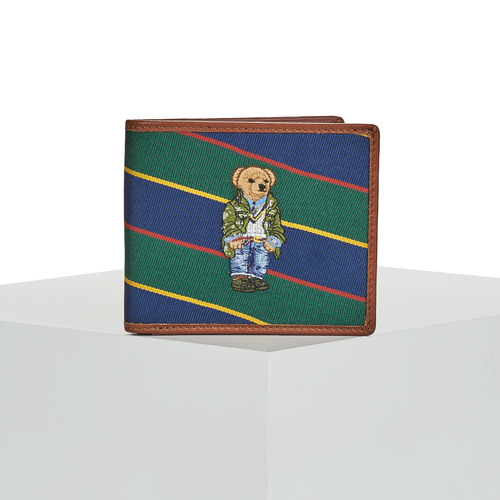 Τσάντες Άνδρας Πορτοφόλια Polo Ralph Lauren BILLFOLD-WALLET-MEDIUM Multicolour