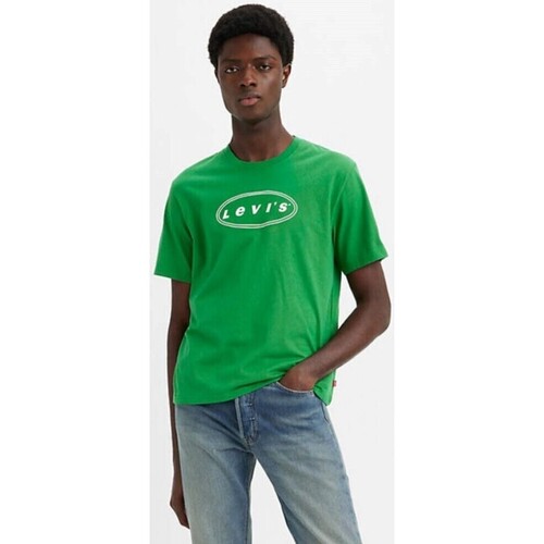 Υφασμάτινα Άνδρας T-shirt με κοντά μανίκια Levi's 16143 1059 SS RELAXED FIT TEE Green