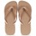 Παπούτσια Γυναίκα Σαγιονάρες Havaianas TOP METALLIC Ροζ / Gold