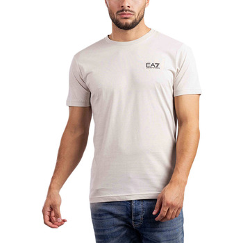 Υφασμάτινα Άνδρας T-shirt με κοντά μανίκια Ea7 Emporio Armani T-SHIRT MEN ΜΠΕΖ