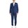 Υφασμάτινα Άνδρας Κοστούμια Bicolore 2102-PICASSO Μπλέ
