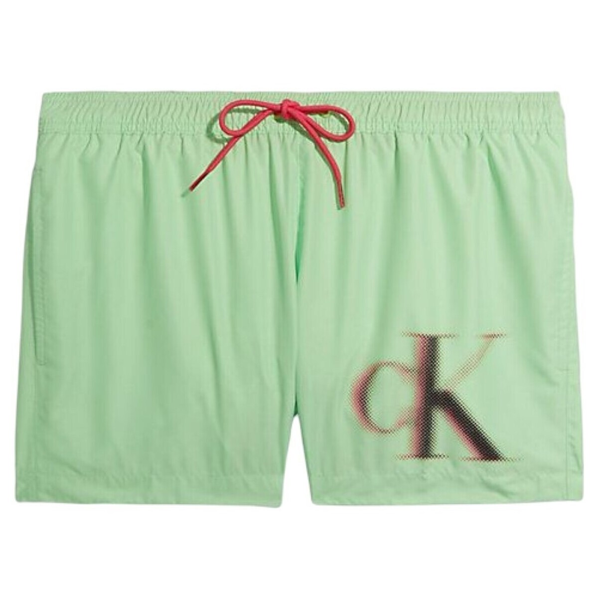 Υφασμάτινα Άνδρας Σόρτς / Βερμούδες Calvin Klein Jeans KM0KM00801 Green