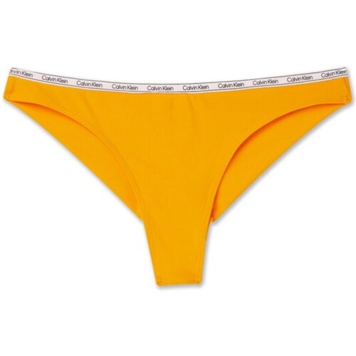 Υφασμάτινα Γυναίκα Μαγιώ / shorts για την παραλία Calvin Klein Jeans KW0KW01710 Yellow