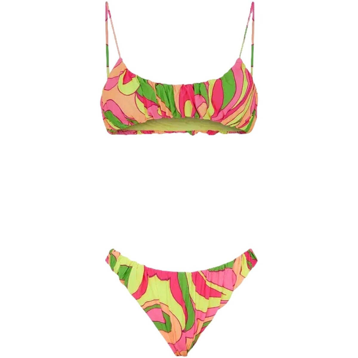 Υφασμάτινα Γυναίκα Μαγιώ / shorts για την παραλία Me Fui MF23-0111 Ροζ