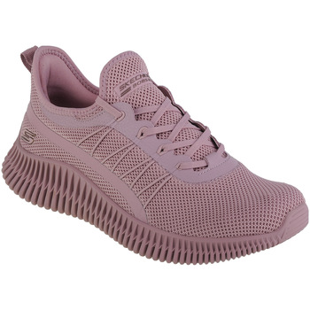 Παπούτσια Γυναίκα Χαμηλά Sneakers Skechers Bobs Geo-New Aesthetics Ροζ