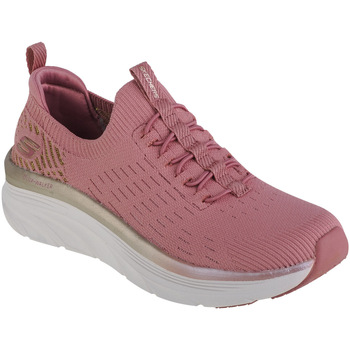 Παπούτσια Γυναίκα Χαμηλά Sneakers Skechers D'Lux Walker Let It Glow Ροζ