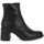 Παπούτσια Γυναίκα Χαμηλές Μπότες Wonders NERO LUNES Black