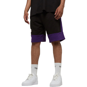 Υφασμάτινα Άνδρας Κοντά παντελόνια New-Era NBA Colour Block Short Lakers Black