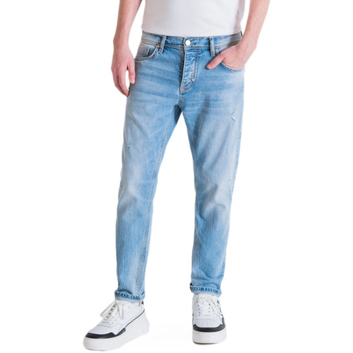 Υφασμάτινα Άνδρας Jeans Antony Morato ARGON ANKLE LENGTH SLIM FIT JEANS MEN ΜΠΛΕ