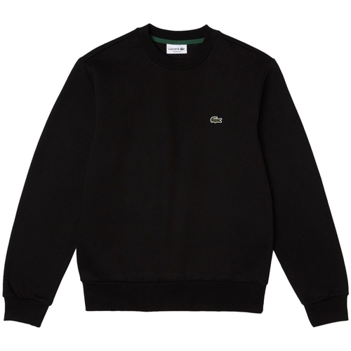 Υφασμάτινα Άνδρας Φούτερ Lacoste Organic Brushed Cotton Sweatshirt - Noir Black