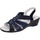 Παπούτσια Γυναίκα Σανδάλια / Πέδιλα Confort EZ364 Μπλέ
