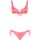 Υφασμάτινα Γυναίκα Μαγιώ / shorts για την παραλία Me Fui MF23-0012 Ροζ