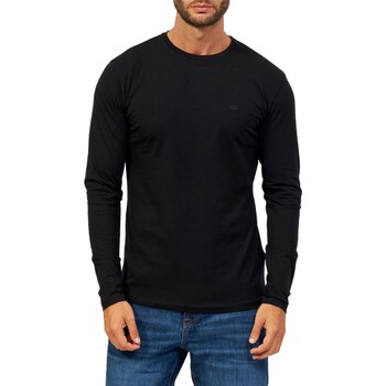 Υφασμάτινα Άνδρας T-shirt με κοντά μανίκια Yes Zee T851-S700 Black