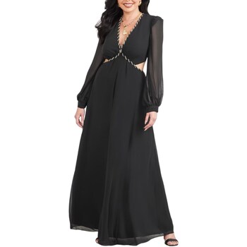Υφασμάτινα Γυναίκα Μακριά Φορέματα Guess 3BGK51-8637Z Black