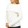 Υφασμάτινα Γυναίκα Μπλουζάκια με μακριά μανίκια Yes Zee M054-BT00 Άσπρο