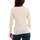 Υφασμάτινα Γυναίκα Μπλουζάκια με μακριά μανίκια Yes Zee M045-RU00 Άσπρο