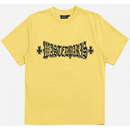 Υφασμάτινα Άνδρας T-shirts & Μπλούζες Wasted T-shirt london cross Yellow