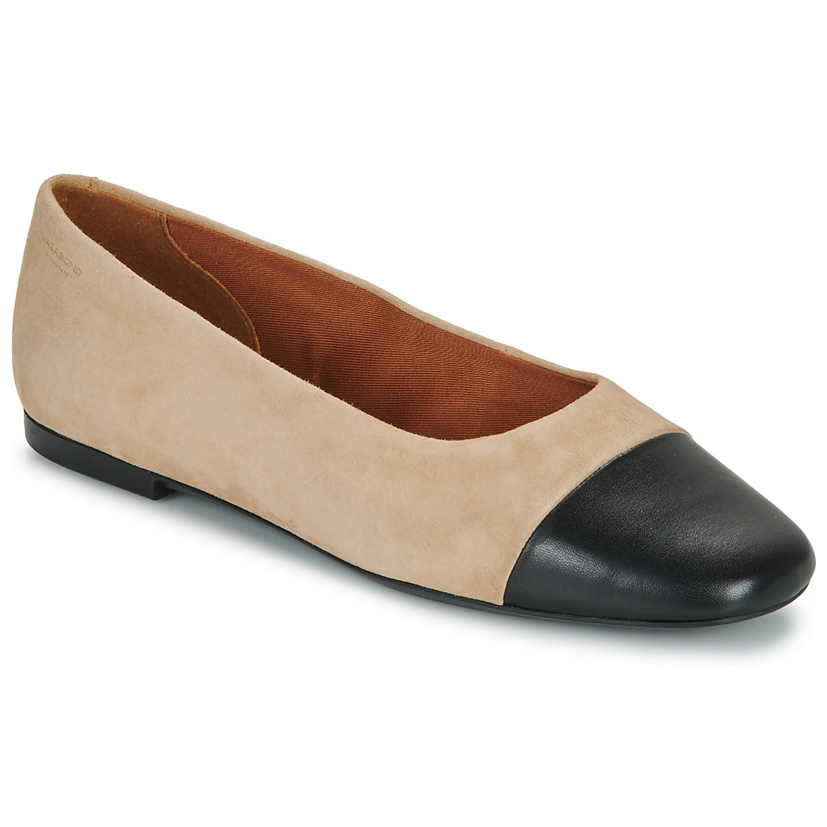 Παπούτσια Γυναίκα Μπαλαρίνες Vagabond Shoemakers JOLIN Beige / Black