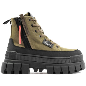 Παπούτσια Γυναίκα Μποτίνια Palladium Revolt boot zip tx Green