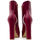 Παπούτσια Γυναίκα Χαμηλές Μπότες Carrano E58870 LEATHER HIGH HEEL PLATFORM ANKLE BOOTS WOMEN ΦΟΥΞΙΑ