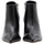 Παπούτσια Γυναίκα Χαμηλές Μπότες Carrano E58949 LEATHER HIGH HEEL ANKLE BOOTS WOMEN ΜΑΥΡΟ