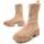 Παπούτσια Γυναίκα Μπότες για την πόλη Leindia 83826 Beige