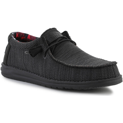 Παπούτσια Χαμηλά Sneakers HEYDUDE HEYDUDE WALLY SOX JET BLACK 40019-0XD Black