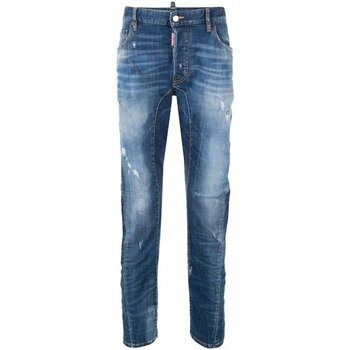 Υφασμάτινα Άνδρας Skinny jeans Dsquared S74LB0611 Μπλέ